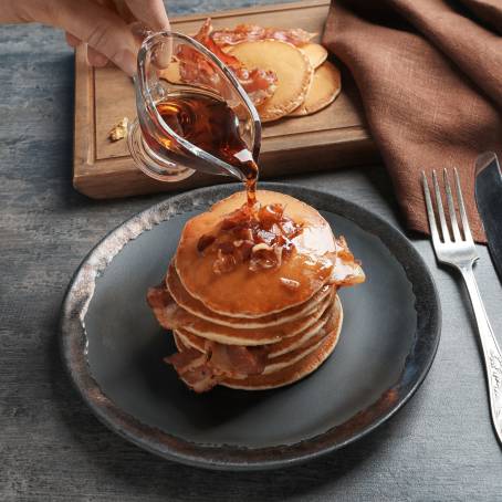 Pancakes with Honey A Sweet Delight