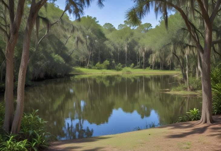 Peaceful Forest Grove by Cranes Roost Lake, Altamonte Springs