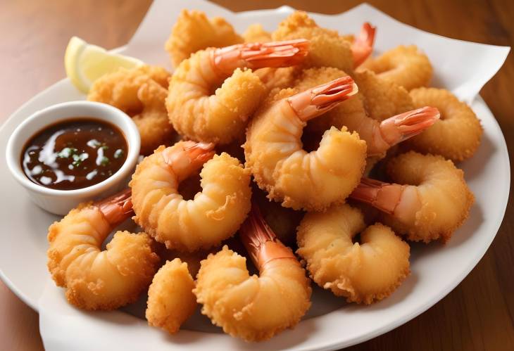 Perfect Fried Shrimp Crispy, Golden, and Breaded for a Savory Seafood Experience