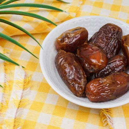 Pile of Dried Dates Natures Candy