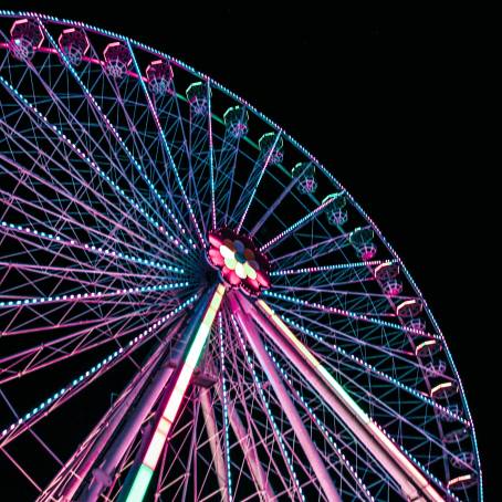 Port of Kobe Ferris Wheel A Stunning View of the Giant Ferris Wheel Illuminated at Kobe Harbor