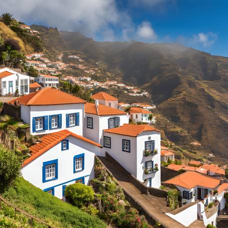 Portuguese Heritage in Madeira Traditional Houses and Sunny Views