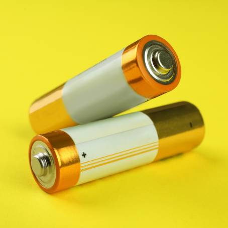 Powering Life AA Batteries Close Up