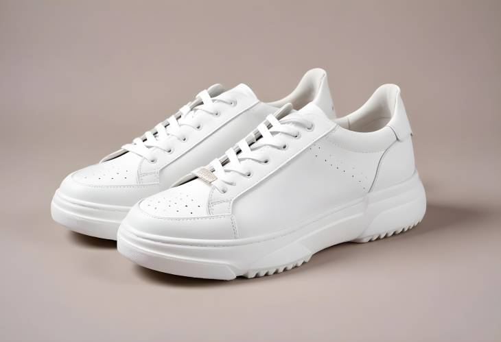 Premium White Leather Women Sneakers for Everyday Sport and Style