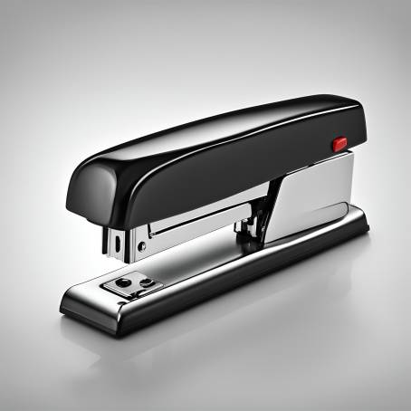 Professional Office Stapler Isolated on Clean White Background