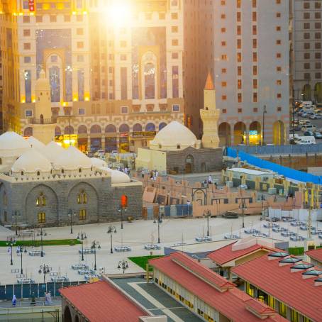 Prophet Muhammad Tomb and Green Dome of Nabawi Mosque