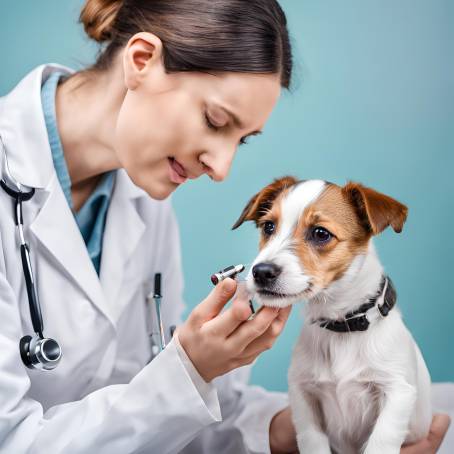 Puppy Vaccination and Health Check at Vet Clinic  Jack Russell Terrier Care