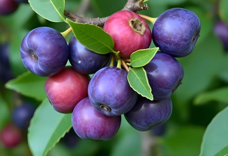 Purple Damson Plums Small, Tart, and Flavorful Fruit