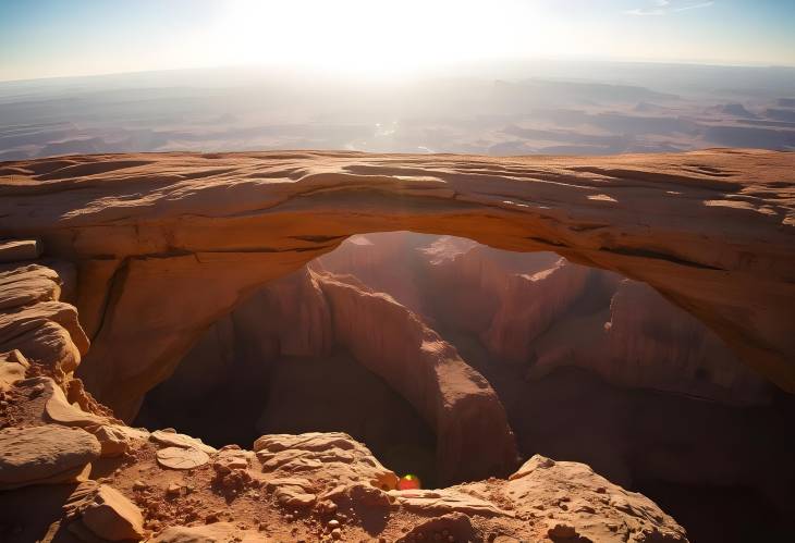 Radiant Sun Rays at the Edge of the World