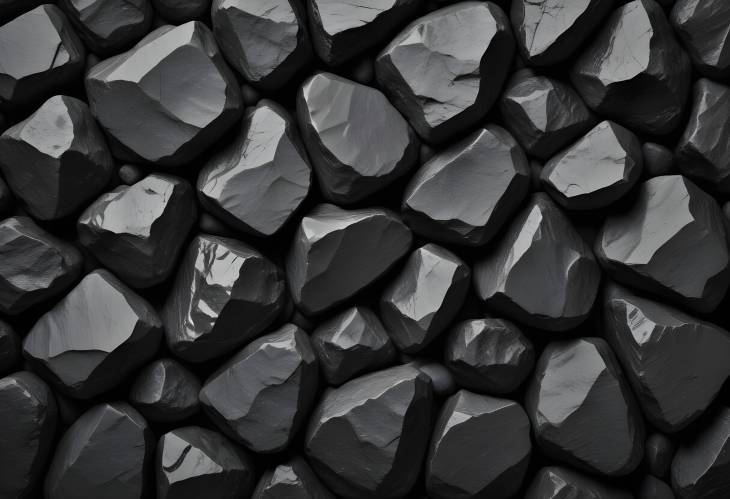 Raw and Rugged Dark Stone Rock Background with Natural Imperfections