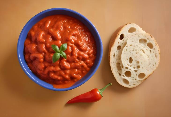 Red Pepper and Tomato Sauce Flavorful Robust Sauce with a Perfect Blend of Red Peppers and Tomatoes