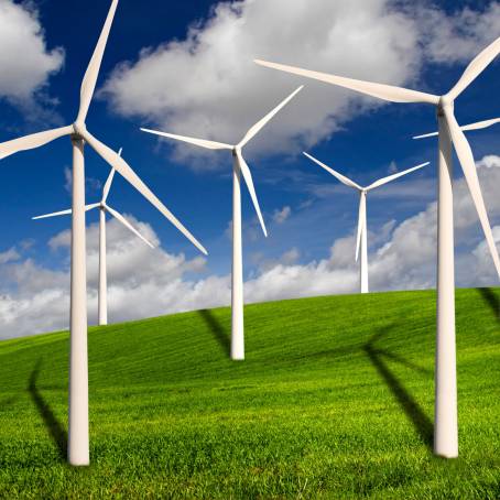 Renewable Green Energy Wind Turbines and Towers