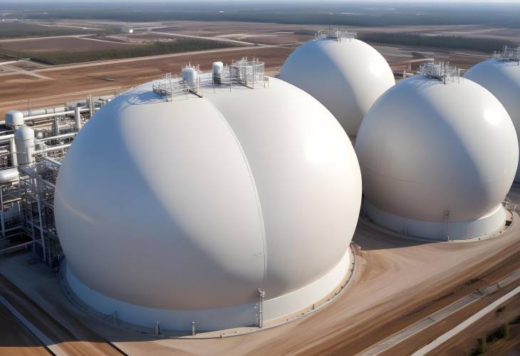 Revolutionizing LNG Storage with Spherical Industrial Gas Tanks