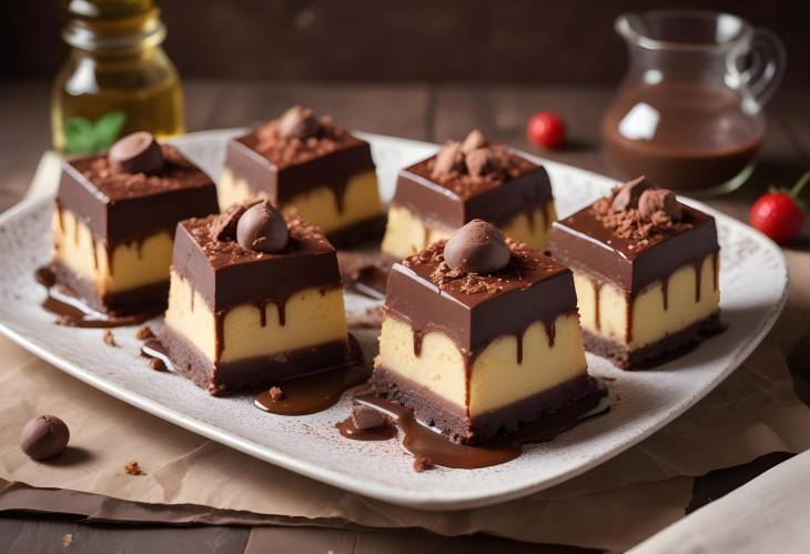 Rich and Decadent Traditional Italian Chocolate Dessert with Classic Flavors