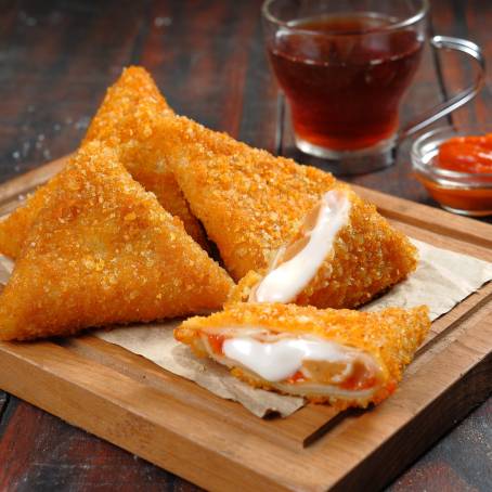 Risoles with Chili Sauce Perfect for Recipes and Food Catalogues