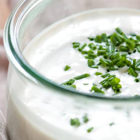 Rustic Homemade Ranch Dressing with Herbs