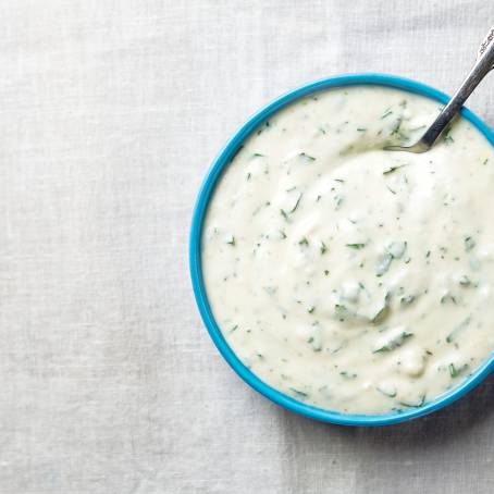 Rustic Ranch Dressing with Fresh Herbs in a Jar