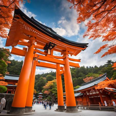 Sacred Fushimi Inaritaisha Gate  Kyotos Path to Heaven