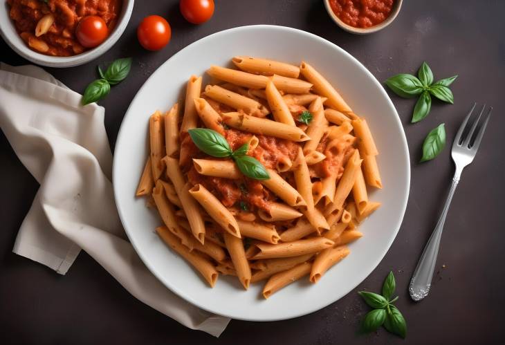 Savor the Spice Penne all Arrabbiata with Fiery Tomato Sauce