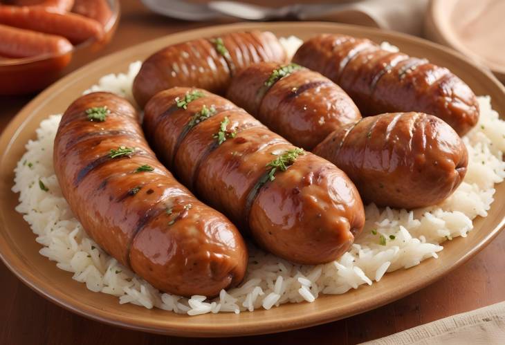 Savory Boudin Cajun Sausage with Pork, Rice, and Bold Cajun Seasonings