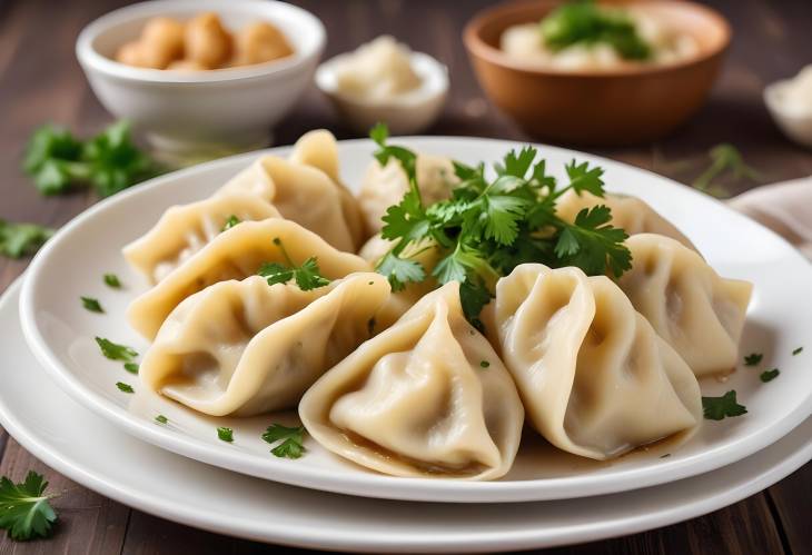 Savory Fried Dumplings with Onion and Parsley  Homemade and Crispy