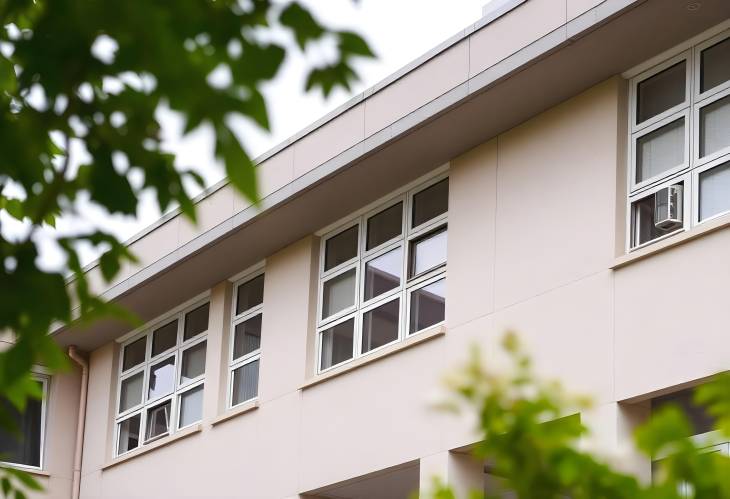 School Facade Where Architecture Meets Learning