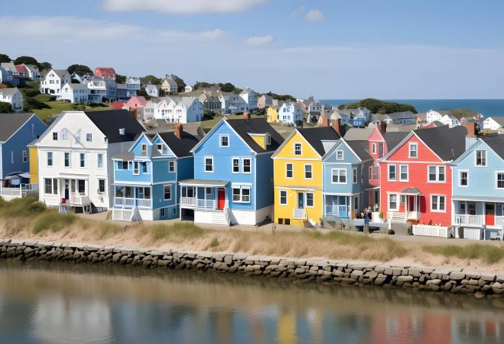 Seaside Charm Coastal Bliss and Festival in a Colorful Town