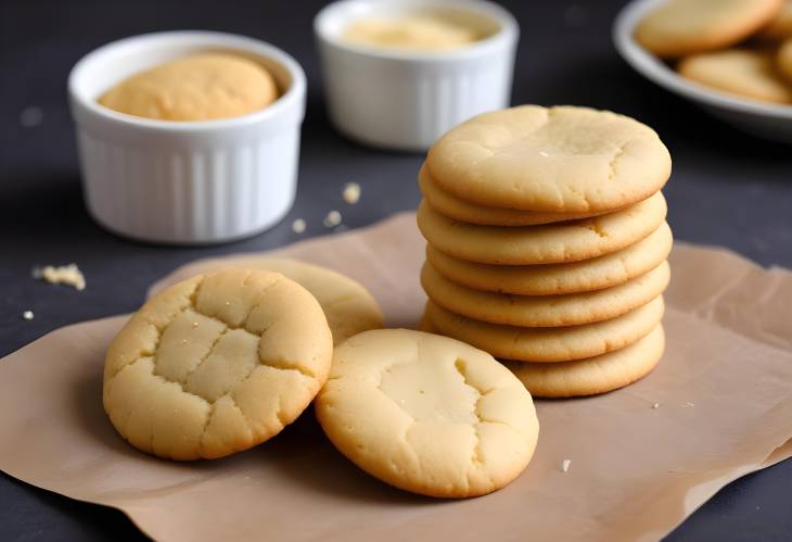 Semolina Cookies with Crunchy Texture and Delicious Flavor