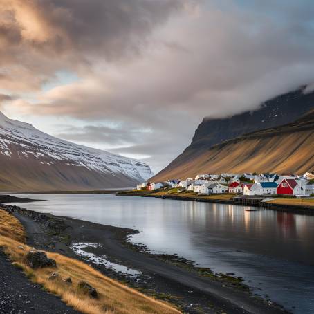 Seydisfjordur Magic The Allure of a Picturesque East Iceland Town Nestled Amidst Fjords