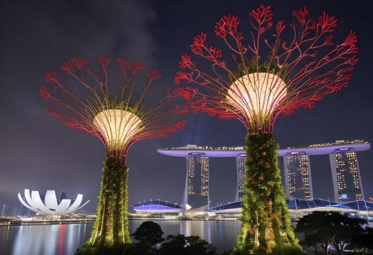 Singapores Super Tree A Captivating Landmark at Marina Bay