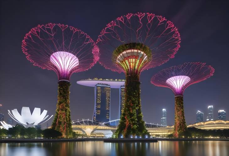 Singapores Super Tree at Marina Bay A Top Tourist Destination