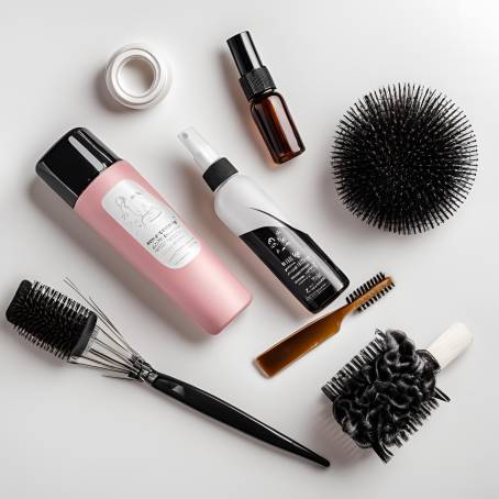 Sleek Styles Hair Spray and Essential Tools