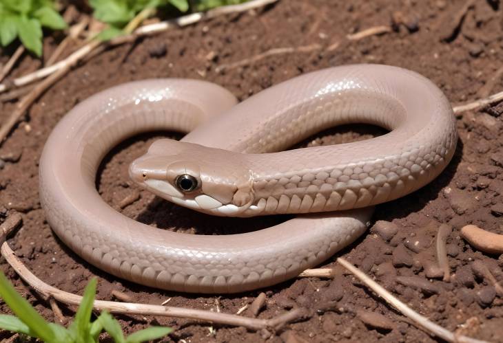 Slowworm A Garden Reptile That Blends with Lizards and Snakes