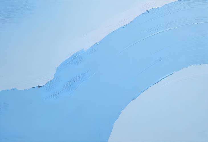 Soft Light Blue Acrylic Paint Background Gentle and Serene