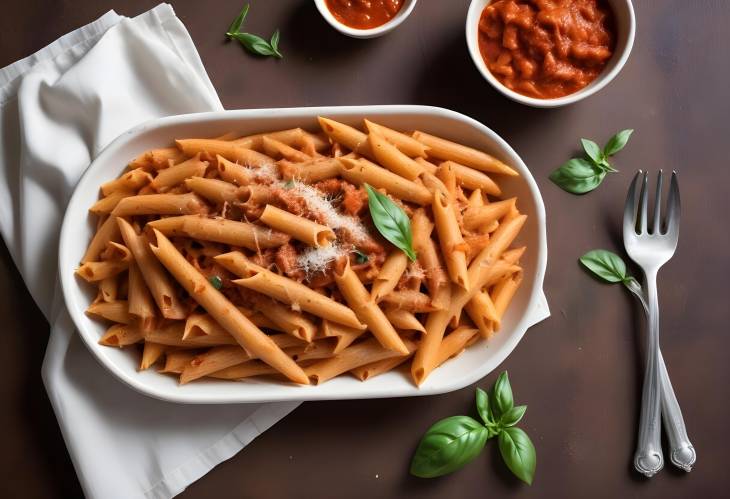 Spicy Sensation Penne all Arrabbiata with a Bold Tomato Kick