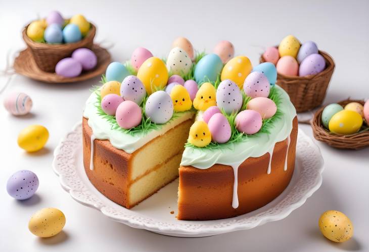 Springtime Easter Cake A Delicious Celebration of Flavors