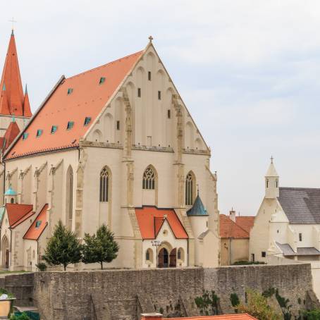 St. Nicholas Church Gothic Architecture in Znojmos Vineyards