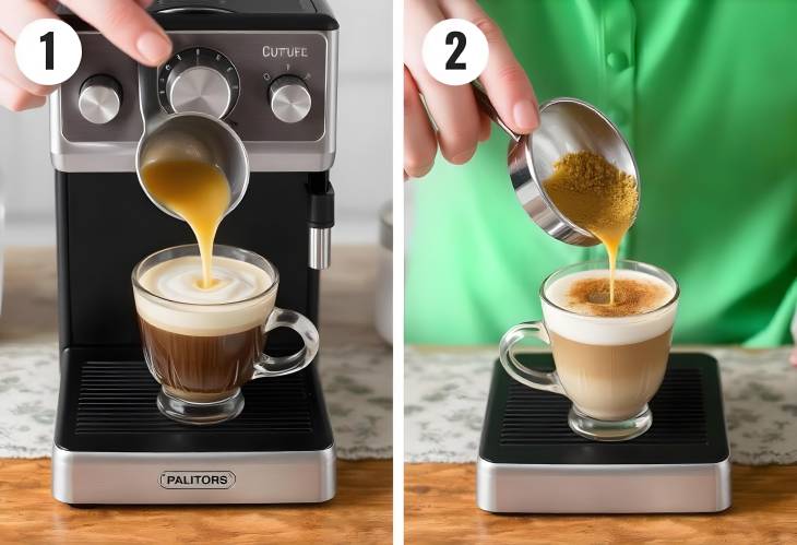 Stages of Crafting a Cappuccino From Espresso to Froth