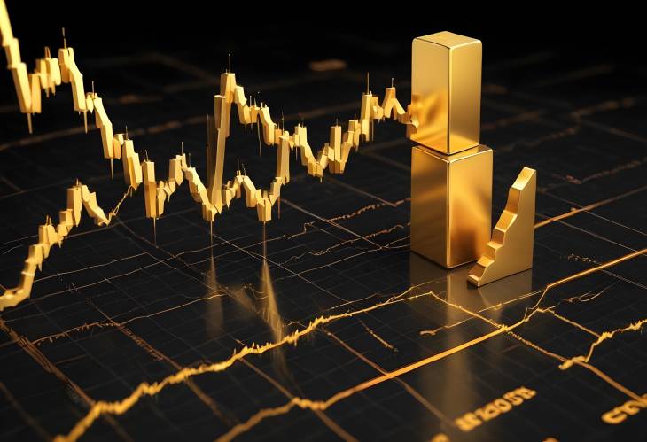 Stock Market Gold Investment with 3D Forex Currency Growth