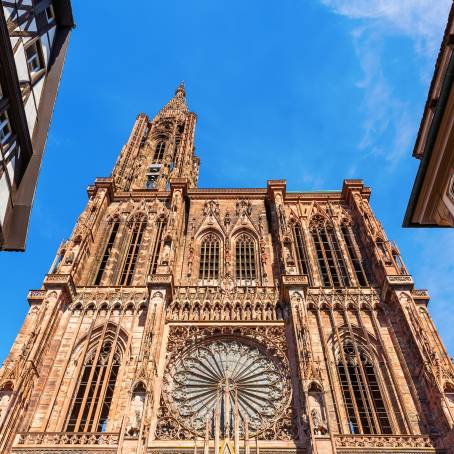 Strasbourg Cathedral Entrance Portal, Europe