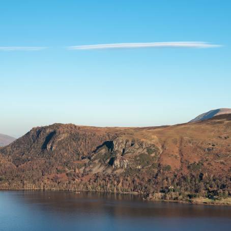 Stunning Pink Skies Above Skiddaw and Blencathra A Lake District Sunrise Experience