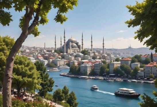 Summer Charm Discovering Istanbul Vibrant Cityscape