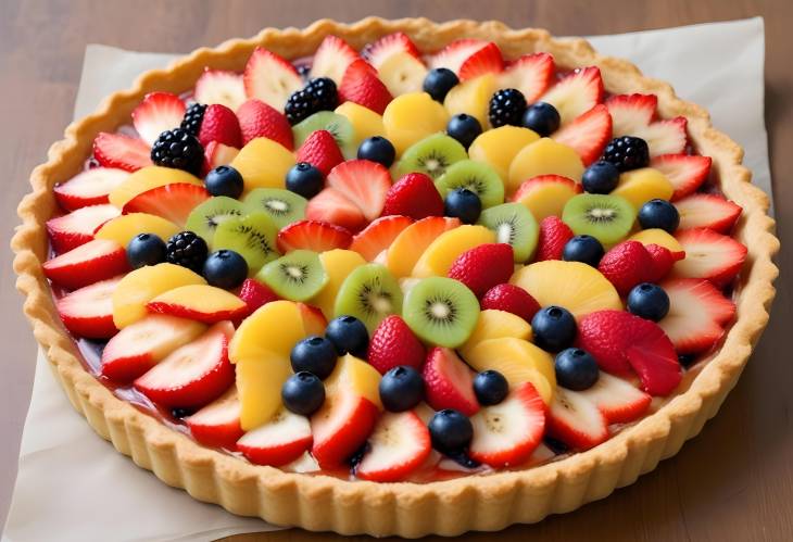 Summer Fruit Tart Light, Fresh, and Perfectly Sweet