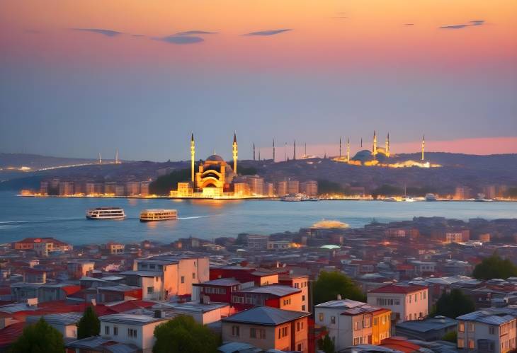 Summer in Istanbul Embracing the Cityscapes Warmth