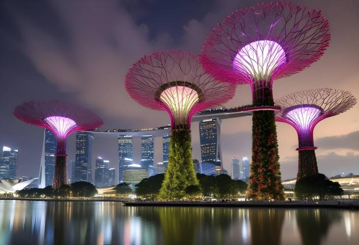 Super Tree at Marina Bay Explore Singapores Unique Tourist Attraction