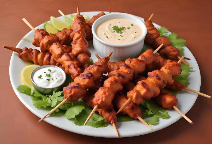 Tandoori Chicken Sticks  Flavorful Yogurt Marinade and Spiced, Grilled in Tandoor Oven