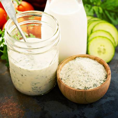 Tangy Homemade Ranch Dressing with Herbs