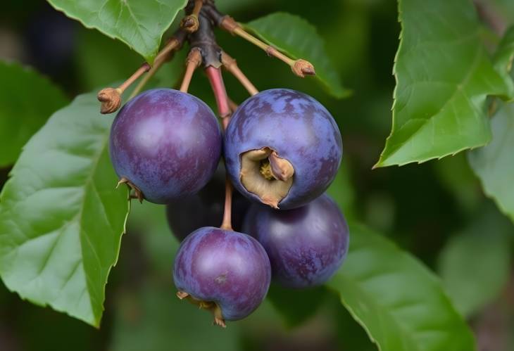 Tart Damson Plums Small Purple Plums with Distinct Flavor