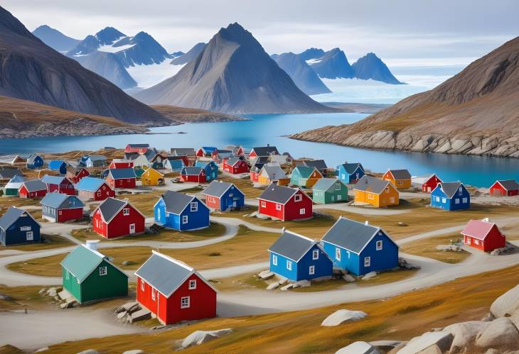 Tasiilaq Village A Colorful Coastal Haven in East Greenland