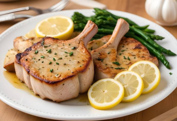 Tender Garlic Lemon Baked Pork Chops Aromatic and Delicious Recipe